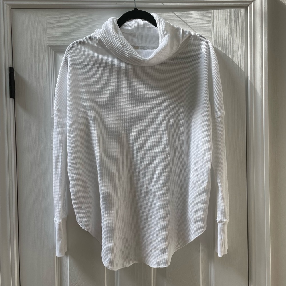 Aritzia Waffle Print Top